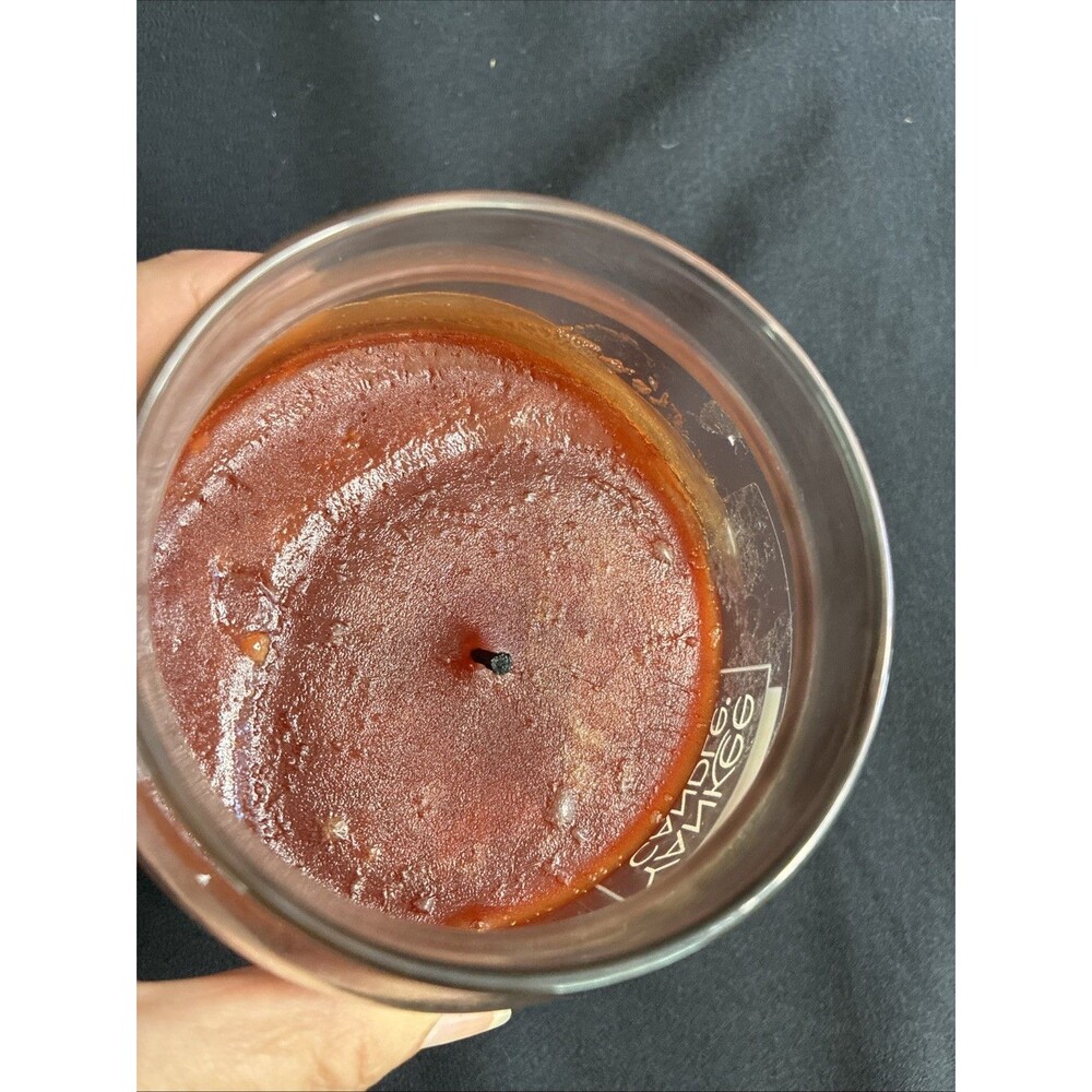 Yankee Candle 22oz Jar Spiced Pumpkin Large Used Clean Burn Thanksgiving Fall - Picture 4 of 7